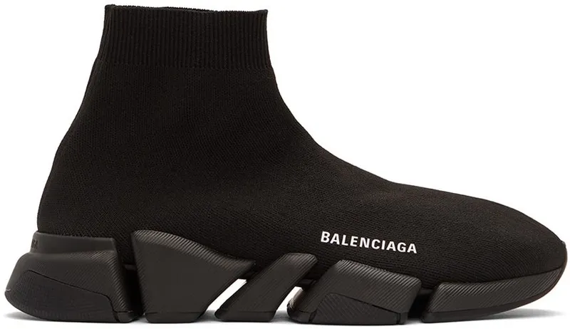 Balenciaga Black Speed 2.0 1013 BLACK (617239-W1701-1013)