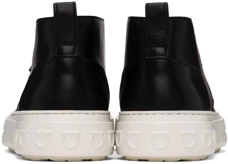Salvatore Ferragamo Black Sporty Desert NERO || NUDE || ESPR (751164 020607005)