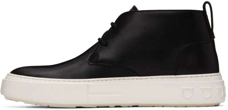 Salvatore Ferragamo Black Sporty Desert NERO || NUDE || ESPR (751164 020607005)
