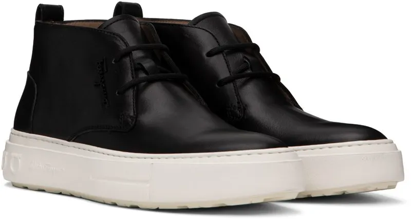 Salvatore Ferragamo Black Sporty Desert NERO || NUDE || ESPR (751164 020607005)