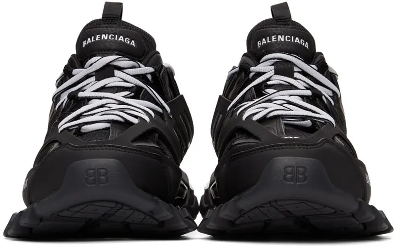 Balenciaga Black Track Mules 1000 BLACK (653814-W3DA3-1000)