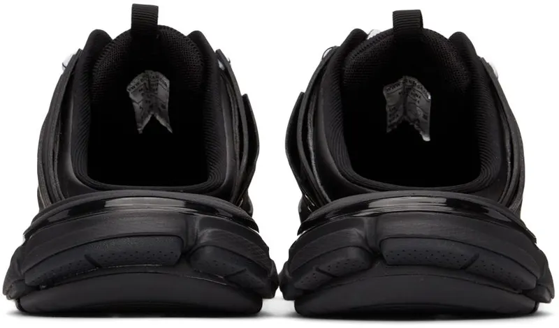 Balenciaga Black Track Mules 1000 BLACK (653814-W3DA3-1000)
