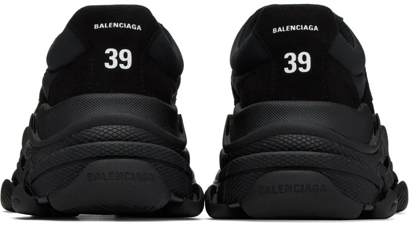 Balenciaga Black Triple S 1000 (710157-W3CU1-1000)