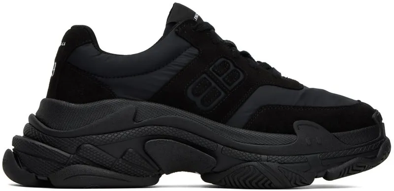Balenciaga Black Triple S 1000 (710157-W3CU1-1000)