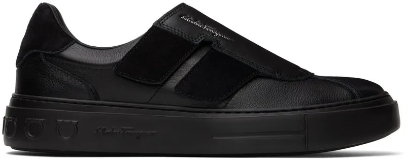 Salvatore Ferragamo Black Velcro NERO || NERO || NERO (754338 020779004)