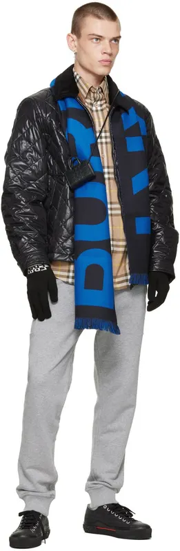 Burberry Black Vintage Check DARK CHARCOAL IP CHK (8057999)