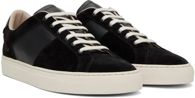 Common Projects Black Winter Achilles 7547 Black (ARTICLE 2341)