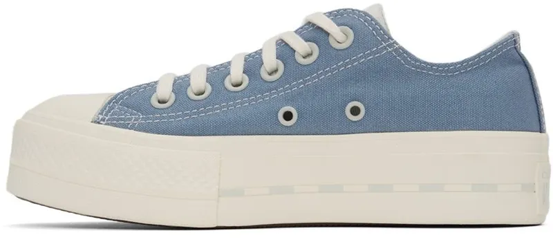 Converse Blue Chuck Taylor All Star Platform Lo Indigo Oxide/Light S (572710C)