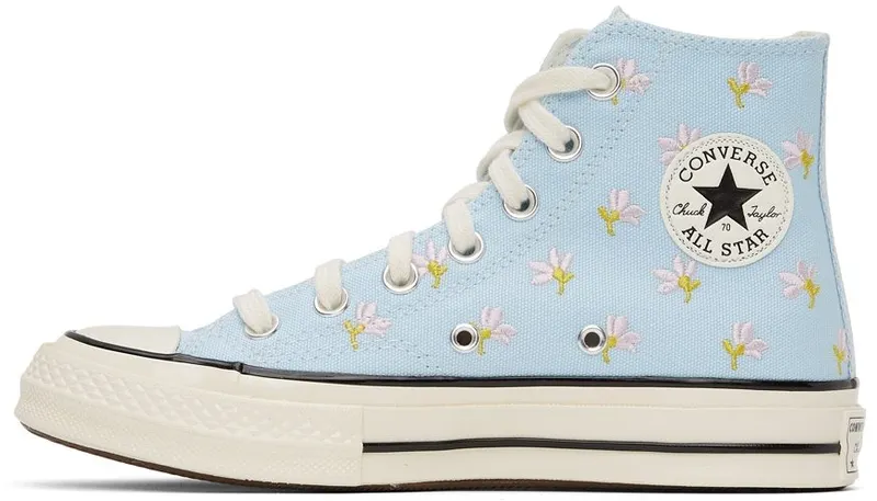 Converse Blue Floral Chuck 70 High Chambray (570917C)