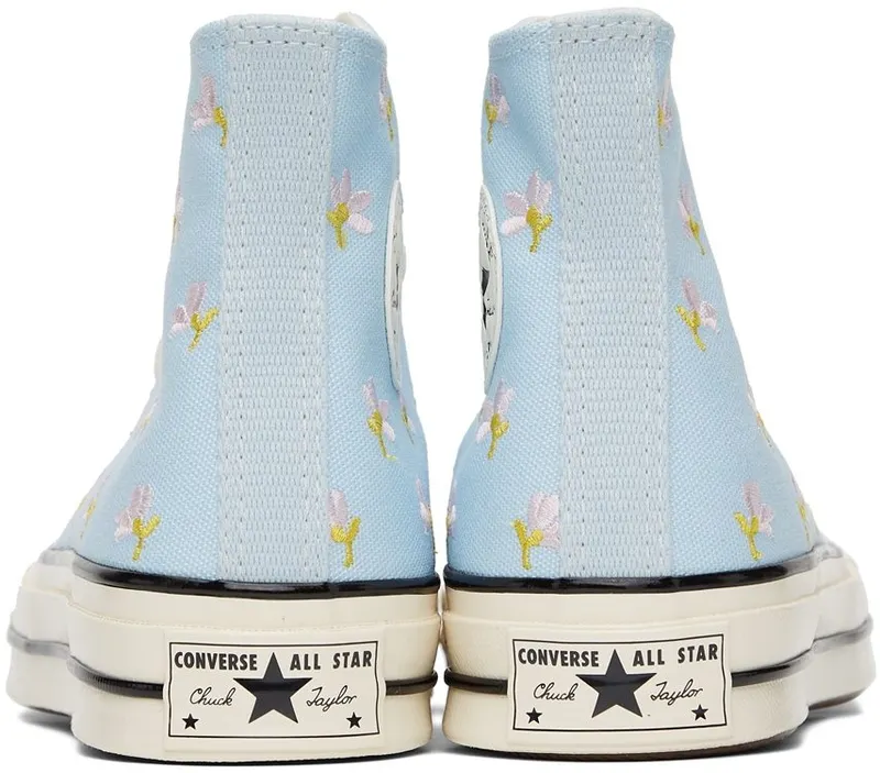 Converse Blue Floral Chuck 70 High Chambray (570917C)