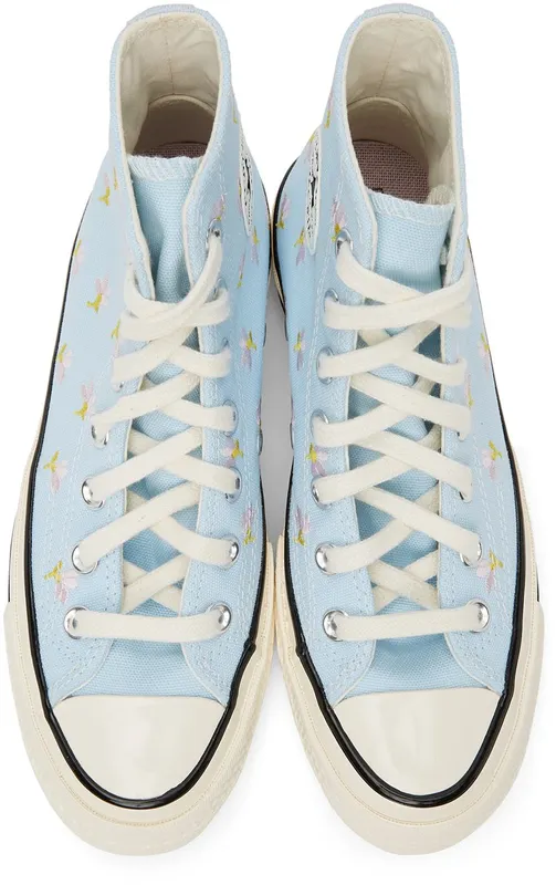 Converse Blue Floral Chuck 70 High Chambray (570917C)