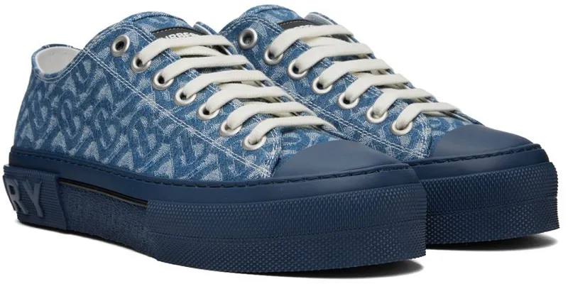 Burberry Blue Monogram Denim DENIM BLUE IP PTTN (8055978)