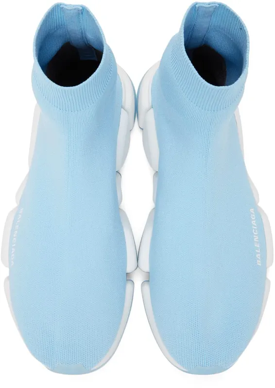 Balenciaga Blue Speed 2.0 4190 S BLUE/WH/TRA S (654020-W2DI2-4190)