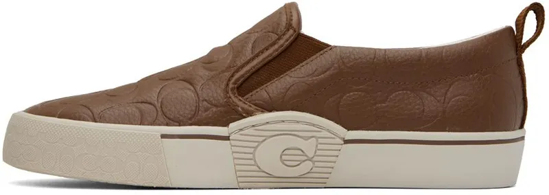 Coach 1941 Brown Embossed SADDLE (CC820 SAD)