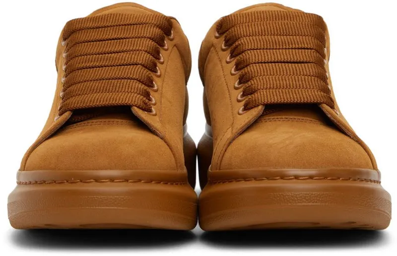 Alexander McQueen Brown Oversized 7304 CEDAR/CEDAR (553680WHV67)
