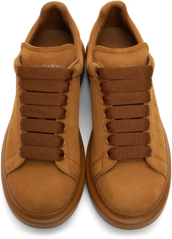 Alexander McQueen Brown Oversized 7304 CEDAR/CEDAR (553680WHV67)