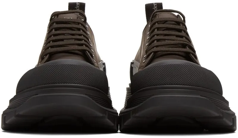 Alexander McQueen Brown Tread Slick Low 2246 CH.BR./BLK/CH.B (682418W4RJ4)