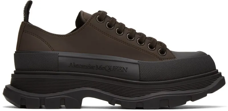 Alexander McQueen Brown Tread Slick Low 2246 CH.BR./BLK/CH.B (682418W4RJ4)