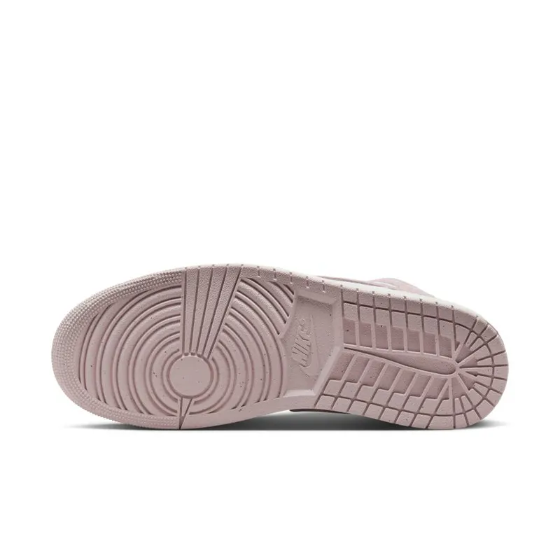Air Jordan 1 Mid Pink Suede (FN5215-161)