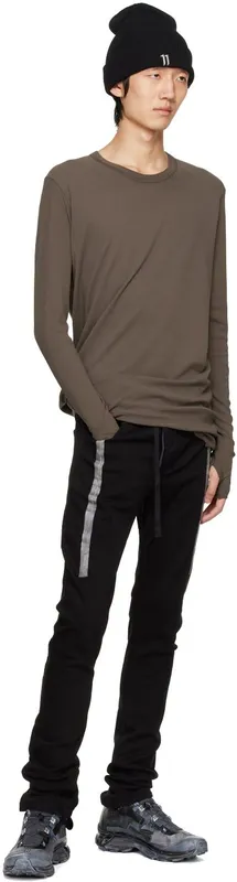 11 by Boris Bidjan Saberi Gray Salomon Edition Bamba 5 Low BLACK DYE (58 11xS)