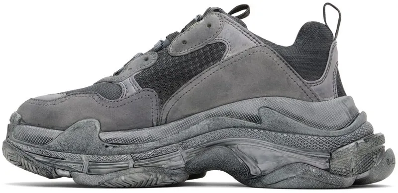 Balenciaga Gray Triple S 1200 GREY (536737-W3CS4-1200)