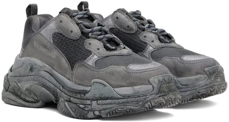 Balenciaga Gray Triple S 1200 GREY (536737-W3CS4-1200)