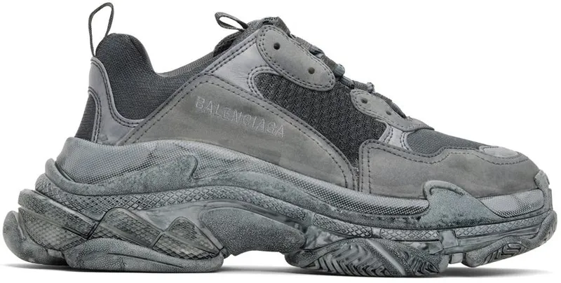 Balenciaga Gray Triple S 1200 GREY (536737-W3CS4-1200)