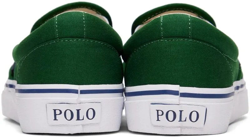 Polo Ralph Lauren Green Keaton Slip-On FOREST (816877739002)