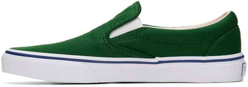 Polo Ralph Lauren Green Keaton Slip-On FOREST (816877739002)