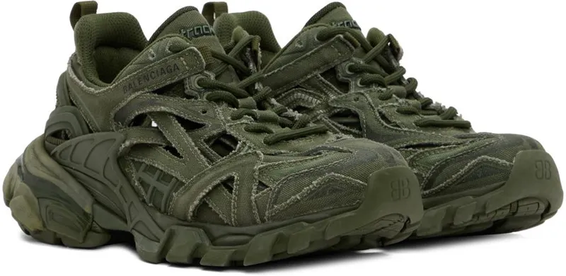 Balenciaga Green Track 2.0 3810 Kaki/Black (568615 W3RG3)