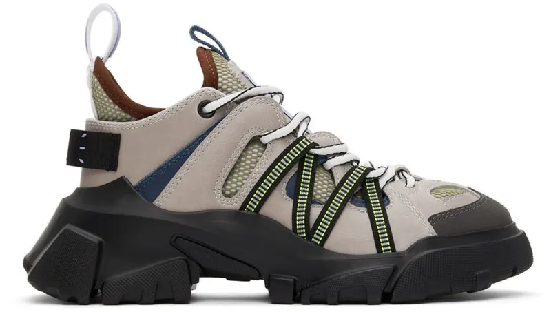 MCQ Grey & Green Orbyt Descender 1073 Grey Mix (667888 R2760)