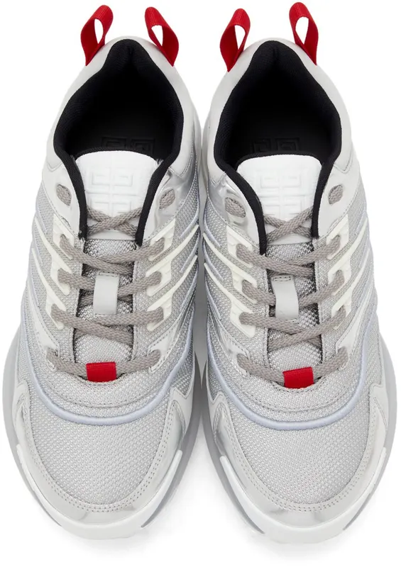 Givenchy Grey & Silver Giv 1 040-SILVERY (BH004WH0WZ)