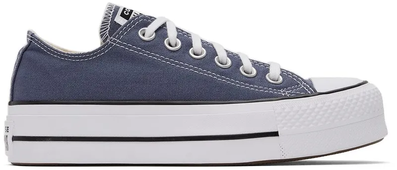 Converse Grey Chuck Taylor All Star Lift Low Steel (571405C)