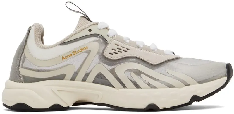 Acne Studios Grey Lace-Up BWN White/Ivory/Ivor (AD0354-)