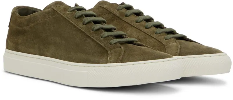 Common Projects Khaki Achilles Low 1010 Olive (ARTICLE 2340)