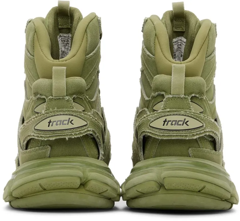 Balenciaga Khaki Track Hike High Top 3510 LIGHT KAKI/BLAC (654867-W3RG1-3510)