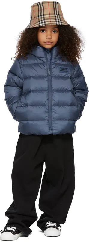 Burberry Kids Black Icon Stripe Logo BLACK (8040981)