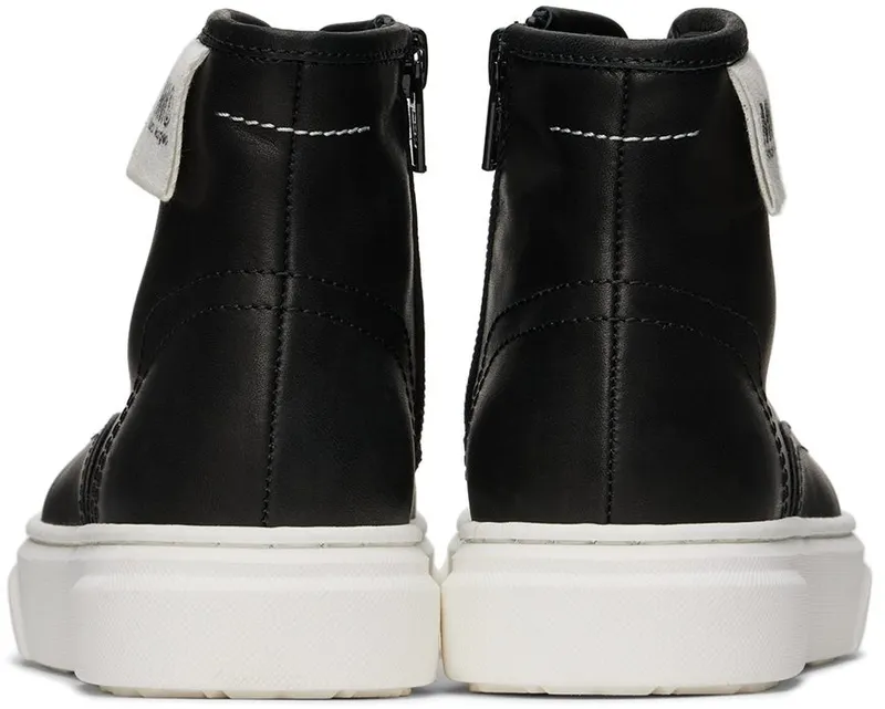 MM6 Maison Margiela Kids Black Lace-Up 1 Black (72065)