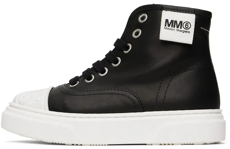 MM6 Maison Margiela Kids Black Lace-Up 1 Black (72065)