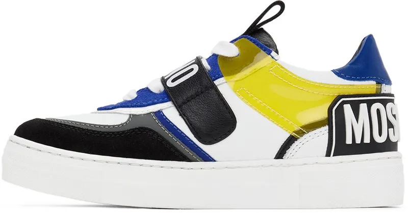 Moschino Kids Blue & Yellow Colorblocked BLUE YELLOW VAR. 1 (71798)