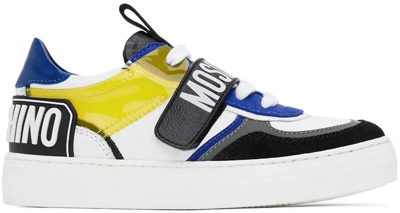 Moschino Kids Blue & Yellow Colorblocked BLUE YELLOW VAR. 1 (71798)