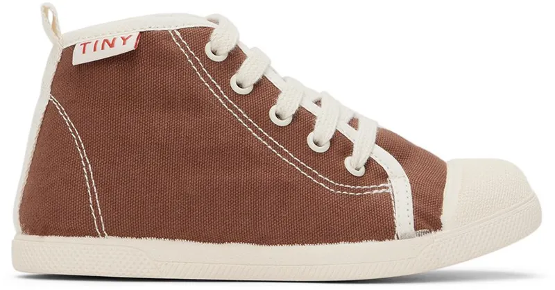 TINYCOTTONS Kids Brown Solid Chocolate K22 (AW22-365)