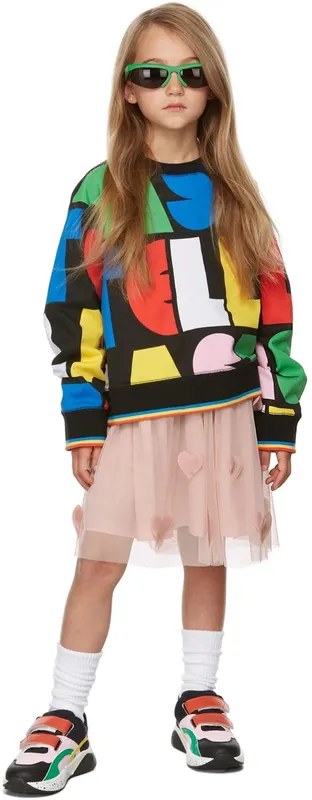 Stella McCartney Kids Multicolor Colorblock Sport 8490 MULTI (603391 SRD01)