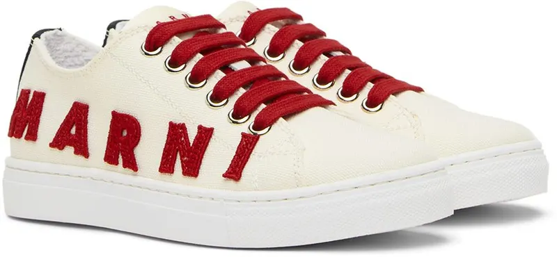 Marni Kids Off-White Logo 1 WHITE (70404)