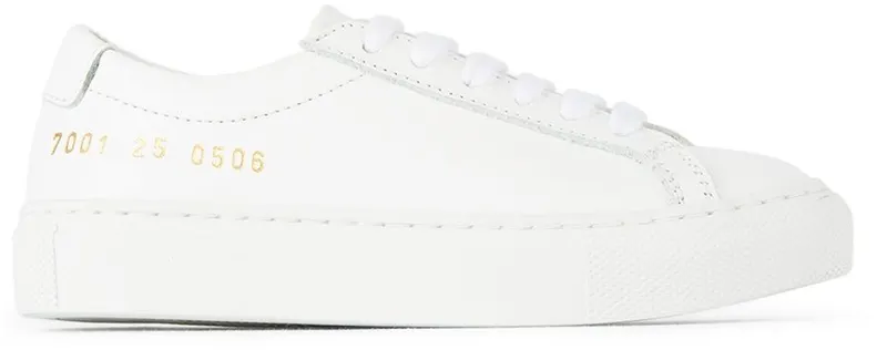 Common Projects Kids Original Achilles Low 0506 White (7001)