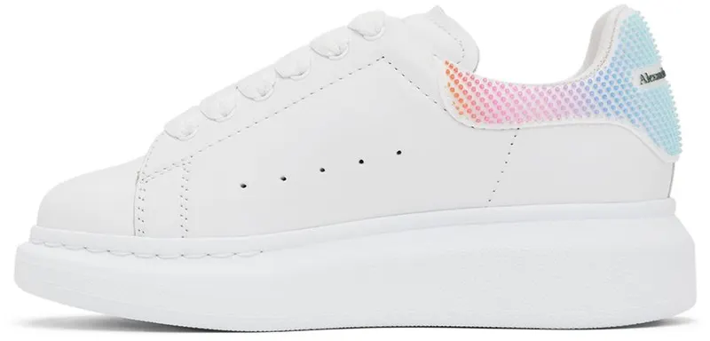 Alexander McQueen Kids White Oversized 9035 White/Multi (710102WIAHQ)