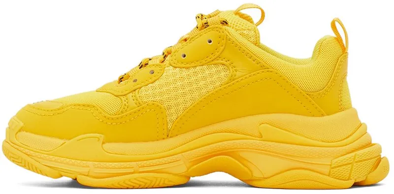 Balenciaga Kids Kids Yellow Triple S 7010 YELLOW (654251-W2CA6-7010)