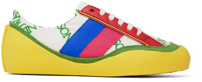JW Anderson Multicolor Bubble Low 100 WHITE (ANW39004A 16180)