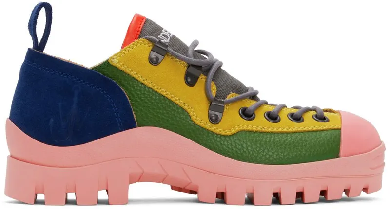 JW Anderson Multicolor Hiking 660 PINK (ANW38002A 15054)