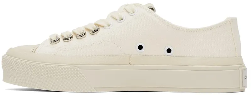 Givenchy Off-White Canvas City 130 Off White (BE001NE144)